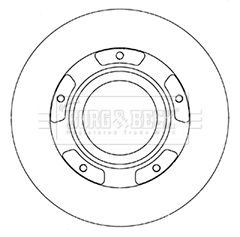 BORG & BECK Jarrulevy BBD6067S